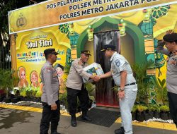 Pos Yan Ops Ketupat Jaya 2025 Stasiun Gambir Terima Kunjungan Jasa Raharja Kanwil Utama DKI