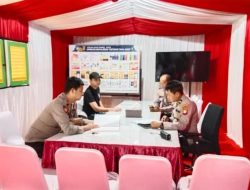Polsek Metro Tanah Abang Gelar Pos Pam Ketupat 2025 Di Karet Bivak