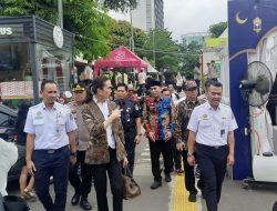 Monitoring dan Pengamanan Kunjungan Menteri PPPA Arifah Fauzi di Stasiun Senen