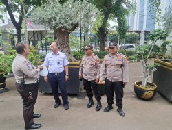 Polsek Metro Gambir Perketat Pengamanan Angkutan Lebaran 2025 di Stasiun Gambir