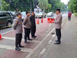 Pengamanan Operasi Ketupat Jaya 2025, Personel Disiagakan Di Pos Pam  Masjid Istiqlal