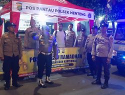 Dalam Rangka Menciptakan Situasi Aman Kondusif, Polisi Hadir Di Pos Singgah Menteng Tenggulun