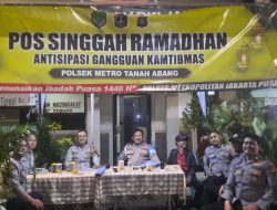 Libur Panjang Hari Ke 28, Patroli Ramadhan Di Pos Singgah Jati Baru Raya Antisipasi Tawuran Dan Kejahatan