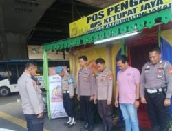 Polres Metro Jakarta Pusat Tingkatkan Pengamanan, Personel Siaga di Pospam Cempaka Putih