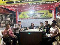 Pengamanan dan Monitoring Suasana di Pos Singgah Ramadhan 1446 H, Jothet