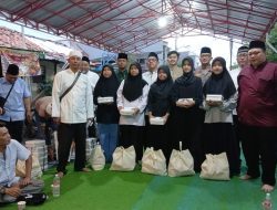 Bhabinkamtibmas dan Babinsa Kampung Rawa Hadiri Buka Puasa Bersama dan Santunan Anak Yatim Warga RW 07
