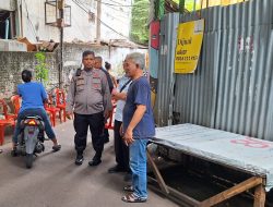 Jelang Libur Panjang Lebaran Panit 1 Samapta Polsek Sawah Besar Tingkatkan Sambang