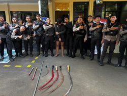 GERAK CEPAT! Tim Patroli Perintis Presisi Bubarkan Tawuran di Jakarta Pusat, Temukan Celurit dan Petasan!