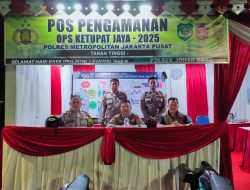 Pengecekan Pos Singgah Ramadhan dan Pos Pengamanan Ops Ketupat Jaya 2015, Menjaga Keamanan dan Kenyamanan Masyarakat di Wilayah Polsek Johar Baru