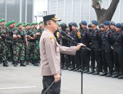 Malam Takbiran di Jakarta Pusat, Polisi Siaga di Titik Rawan dengan Pendekatan Humanis