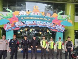 Polsek Metro Gambir Siaga Amankan Arus Mudik di Stasiun Gambir