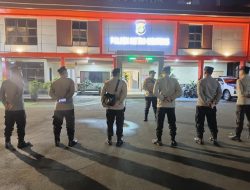 Polsek Metro Menteng Gelar Apel Malam Patroli Cipta Kondisi, Cegah Gangguan Kamtibmas