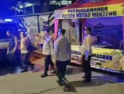 Patroli Cipta Kondisi Menteng Antisipasi Tawuran Warga Dan Gangguan Kamtibmas Di Perbatasan Kwitang – Kalipasir