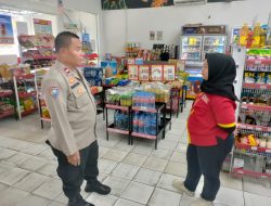 Bhabinkamtibmas Senen Lakukan Sambang Dialogis ke Toko Alfamart di Jl. Imam Safe’i