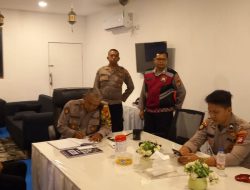Pamenwas Polres Metro Jakarta Pusat Kontrol Pos Pam Ketupat Jaya 2025 Bundaran HI