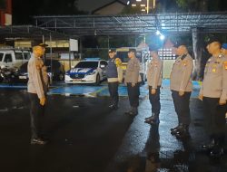 Apel Malam Patroli Cipta Kondisi Menteng, Antisipasi Rumah Kosong Dan Gangguan Kamtibmas