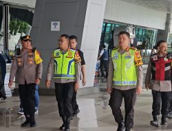 *Kapolresta gelar patroli, pastikan keamanan jelang arus balik di Bandara Soekarno Hatta*