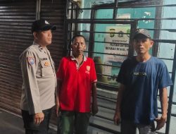 Sat Binmas Polres Metro Jakarta Pusat Sambangi Pos Kamling Paseban, Pastikan Keamanan Selama Libur Panjang