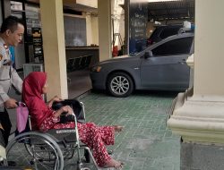 Wujud Kepedulian Polsek Sawah Besar Layani Warga Difabel di Tengah Libur Panjang
