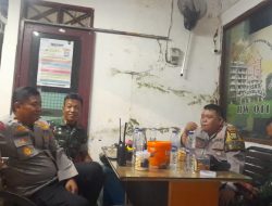 Patroli Siskamling di Petamburan, Kapolsek Metro Tanah Abang: Keamanan Lingkungan Tanggung Jawab Bersama