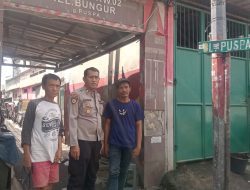 Kapolsubsektor Pasar Nangka Lakukan Sambang Wilayah Pasca Lebaran, Ingatkan Warga Tentang Kamtibmas