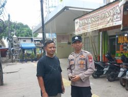 Patroli Kewilayahan Polsek Gambir Jaga Keamanan Lingkungan Saat Warga Mudik