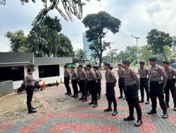 Antisipasi Unras Di DPR RI, Kanit Reskrim Pimpin Apel Di Hari Lebaran Ke 6