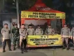 Untuk Menciptakan Situasi Kondusif, Patroli Cipta Kondisi Menteng Kontrol Perbatasan Kalipasir