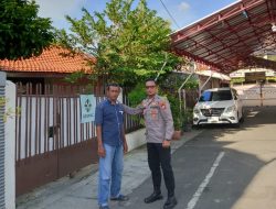 Bhabinkamtibmas Kampung Rawa Lakukan Kegiatan Cooling System Pasca Lebaran, Monitoring Pemukiman Warga yang Masih Mudik