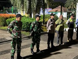 Polsek Metro Gambir Gelar Apel 3 Pilar, Ciptakan Kondisi Aman di Sekitar Monas