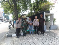 Panit 2 Samapta Lakukan Pengamanan Ibadah Mingguan di Gereja Abbalove Berjalan Lancar