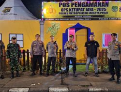 Kekompakan Polsek Sawah Besar Dalam Apel Di Pos Pam Operasi Ketupat Jaya 2025 Istiqlal