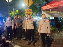 Cegah Gangguan Kamtibmas Malam Hari Polsek Cempaka Putih Lakukan Patroli Dan Strong Point
