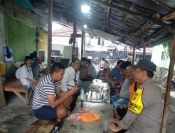 Silaturahmi ke Warga Pasca Lebaran, Bhabinkamtibmas dan Patroli Rumah Kosong di Wilayah Kelurahan Galur