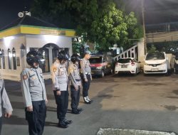 Apel Persiapan Patroli Cipta Kondisi Antisipasi Gangguan Kamtibmas dan Tawuran Warga di Wilayah Hukum Polsek Johar Baru