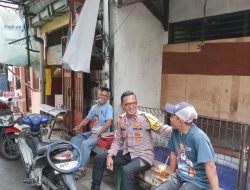 Bhabinkamtibmas Kampung Rawa Gelar Patroli dan Cooling System Pasca Lebaran