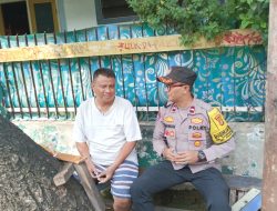 Patroli Pasca Lebaran, Bhabinkamtibmas Kampung Rawa Pantau Rumah Warga yang Mudik