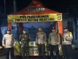 Patroli Cipta Kondisi Pasca Lebaran Di Wilayah Menteng Antisipasi Tawuran Dan Gangguan Kamtibmas