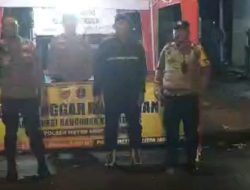 Patroli Cipta Kondisi Menteng Antisipasi Perbatasan Menteng-Tenggulun, Pasca Libur Lebaran