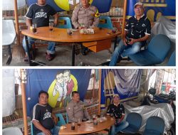 Polisi Sambangi Warga Gambir, Perkuat Keamanan dan Kebersamaan