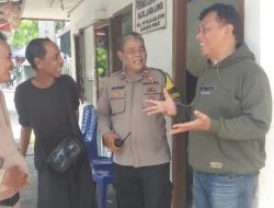 Bhabinkamtibmas Sambangi Warga Petojo Selatan, Sampaikan Pesan Kamtibmas