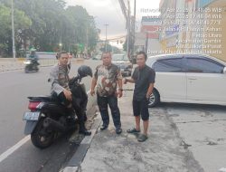 Bhabinkamtibmas Kelurahan Petojo Utara Laksanakan Patroli dan Sambang, Ajak Warga Aktif Jaga Kamtibmas