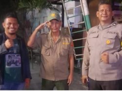 Jaga Kampung Tetap Aman, Polisi Sambangi Pos Kamling di Gambir