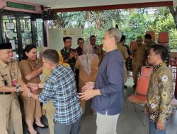 Ada yang Berbeda di Halal Bihalal Sumur Batu, Polisi Turun Langsung Sampaikan Pesan Kamtibmas