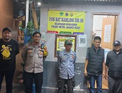 Pengamanan Wilayah Pasca Idul Fitri, Aparat Laksanakan Giat Sambang dan Patroli Malam