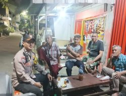 Polsek Johar Baru Gelar Patroli dan Sambang di Kampung Rawa Pasca Lebaran