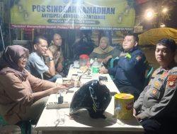 Patroli Malam, Polisi Sambangi Pos Kamling RW 09 Petamburan: “Jaga Keamanan, Cegah Tawuran”