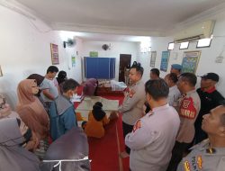 Wujud Kepedulian, Kapolsek Metro Gambir Sambangi Rumah Duka Pekerja Honorer