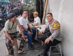 Dekat Dengan Masyarakat, Polisi Ajak Warga Menteng Jaga Keamanan Wilayah