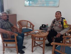 Bhabinkamtibmas Gondangdia Sambangi Sekolah Bellamirnus, Himbauan Kamtibmas Hari Pertama Sekolah